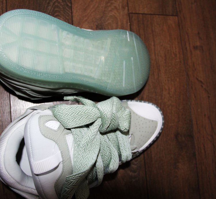 Bnwt Ss23 Lanvin Curb Sneakers Sage 43