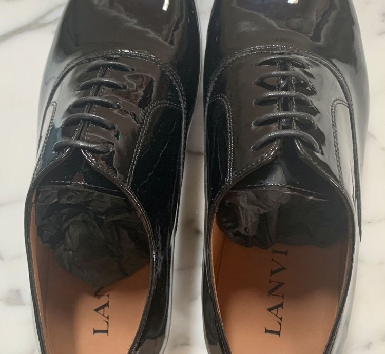 Brand New - Lanvin Patent Leather Oxfords