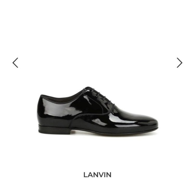 Brand New - Lanvin Patent Leather Oxfords