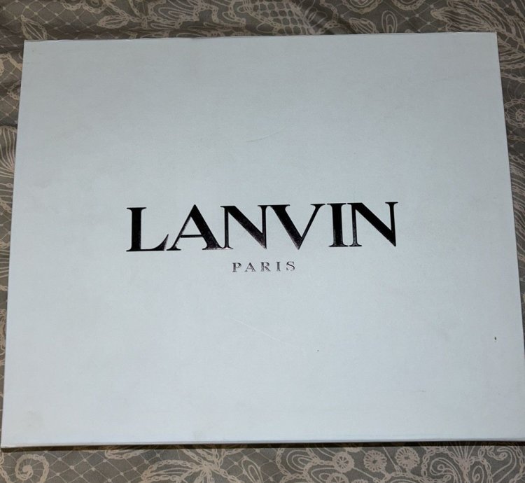 Brand New Lanvin Skate Sneakers Sz45 12us