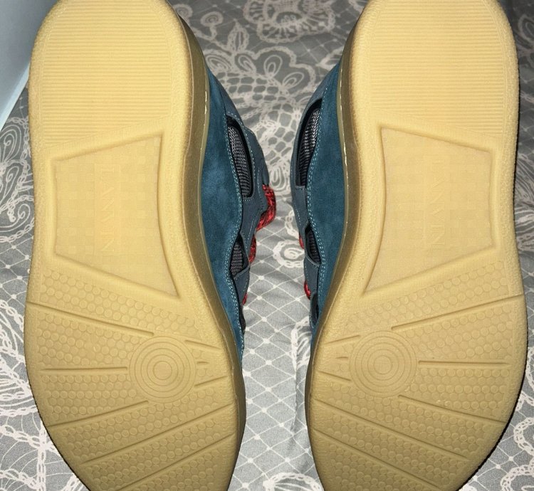 Brand New Lanvin Skate Sneakers Sz45 12us