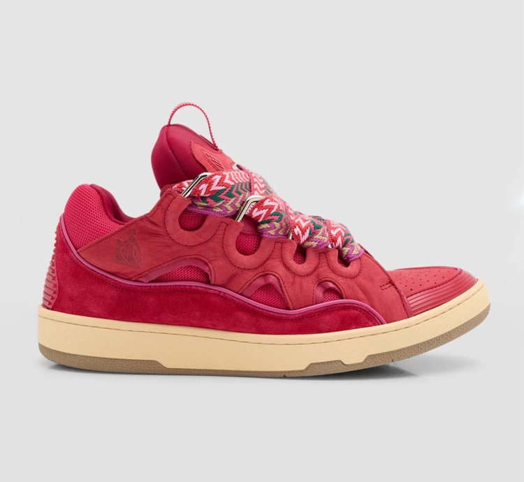 Curb Chunky Low-top Sneakers In Watermelon