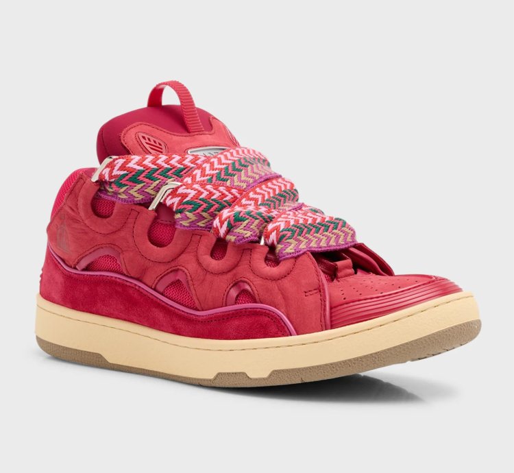 Curb Chunky Low-top Sneakers In Watermelon