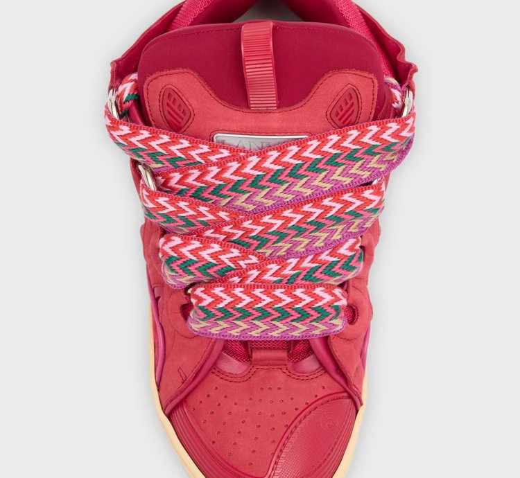 Curb Chunky Low-top Sneakers In Watermelon