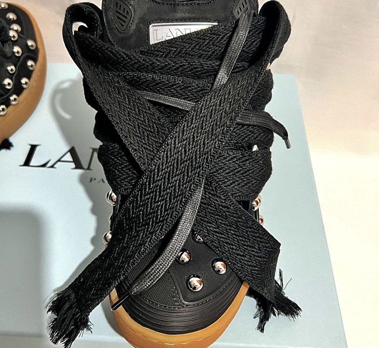 Curb Trainers Silver Studs