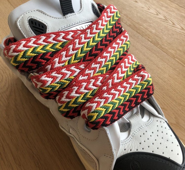Ds Sold Out Lanvin Curb Sneakers In White