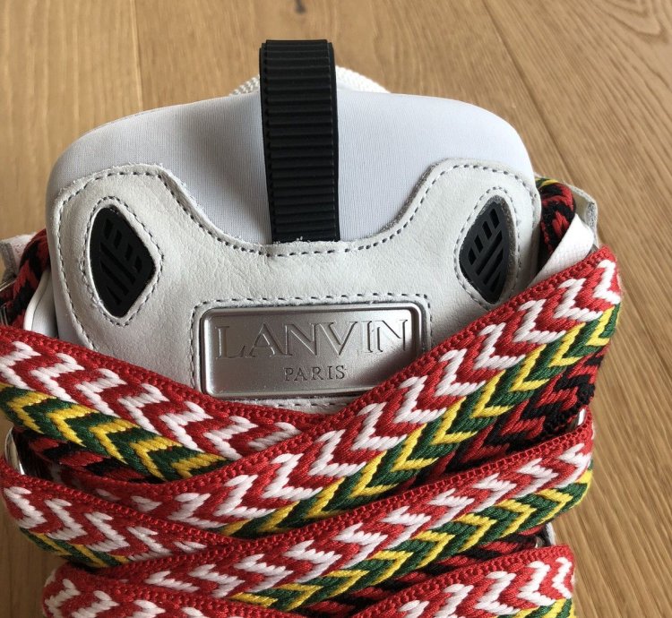 Ds Sold Out Lanvin Curb Sneakers In White