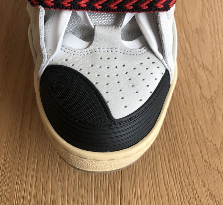 Ds Sold Out Lanvin Curb Sneakers In White