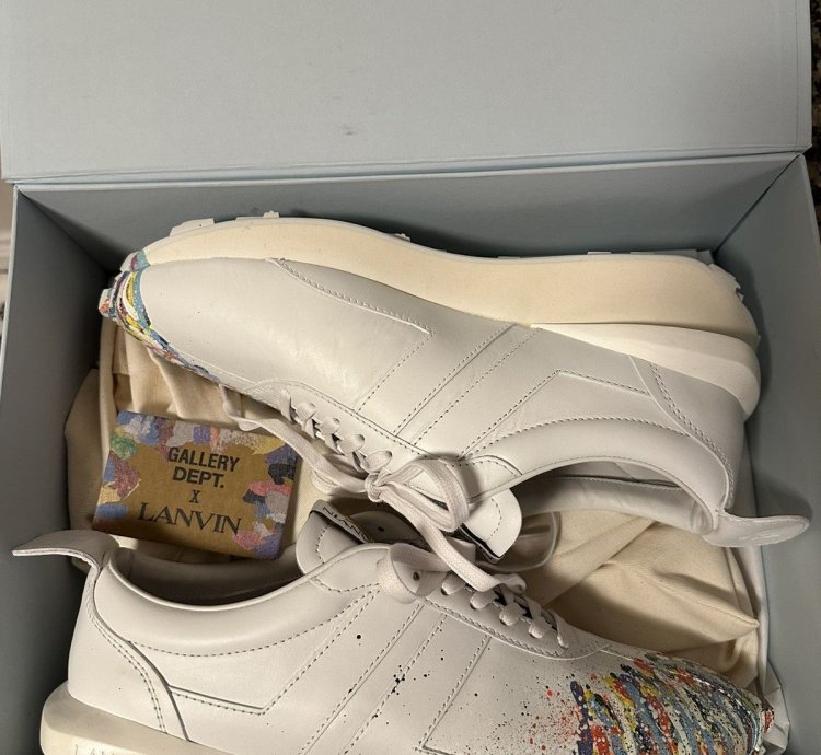 Gallery Dept Lanvin Bumper Sneakers Size 45