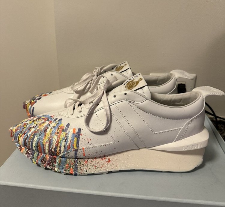 Gallery Dept Lanvin Bumper Sneakers Size 45