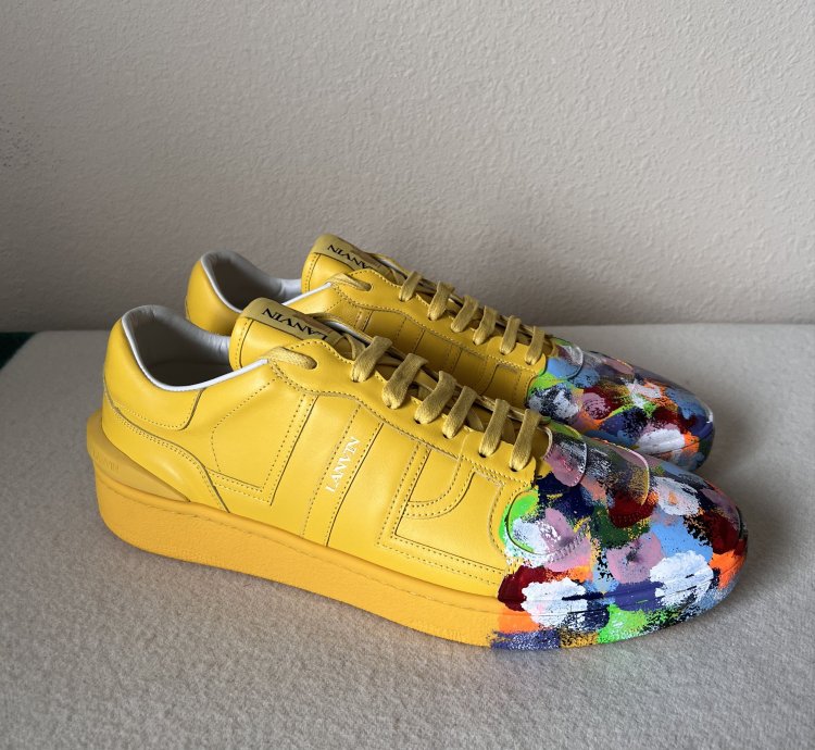 Gallery Dept Lanvin Clay Low Top Sneakers