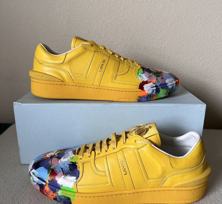 Gallery Dept Lanvin Clay Low Top Sneakers