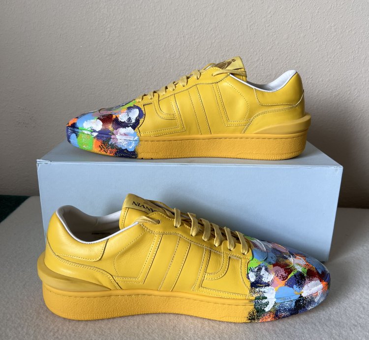 Gallery Dept Lanvin Clay Low Top Sneakers