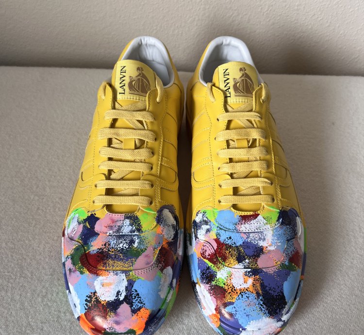 Gallery Dept Lanvin Clay Low Top Sneakers