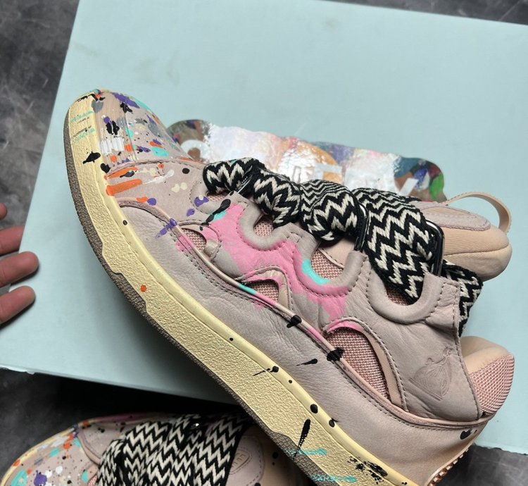 Gallery Dept Lanvin Curb Paint Sneakers