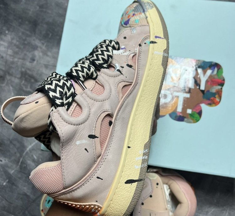 Gallery Dept Lanvin Curb Paint Sneakers