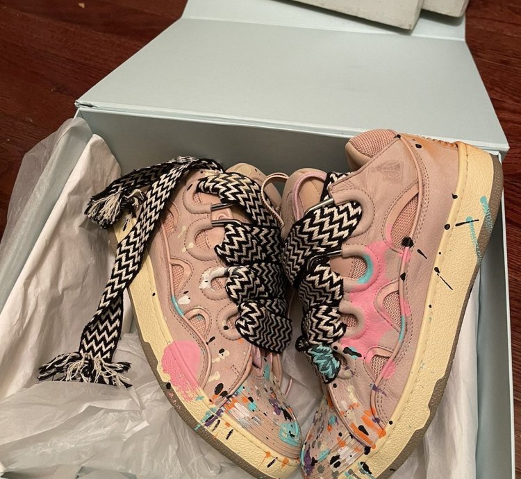 Gallery Dept Lanvin Curb Sneaker Pink Size 42 Euro 8 5 Men