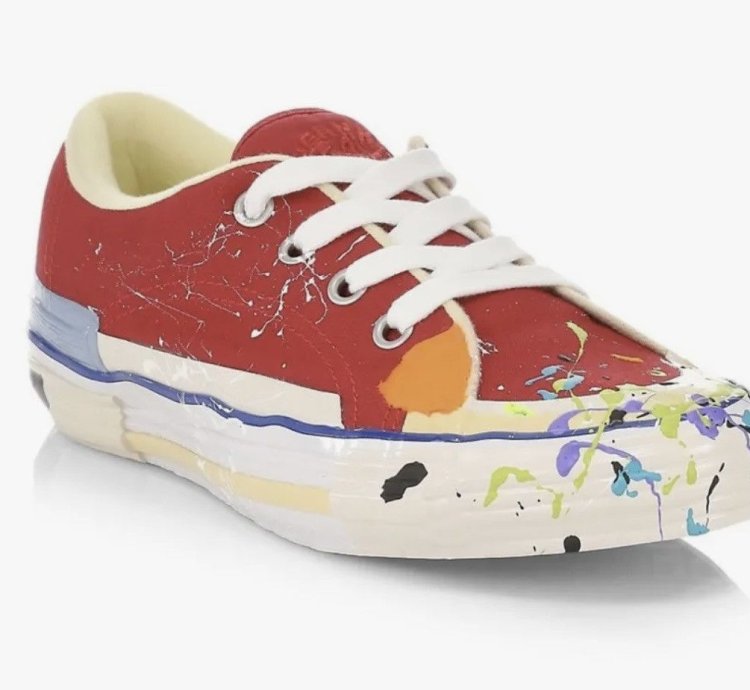 Gallery Dept Lanvin Paint Splatter Melted Sneaker