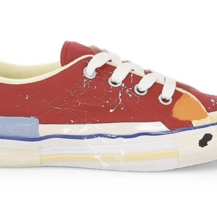 Gallery Dept Lanvin Paint Splatter Melted Sneaker