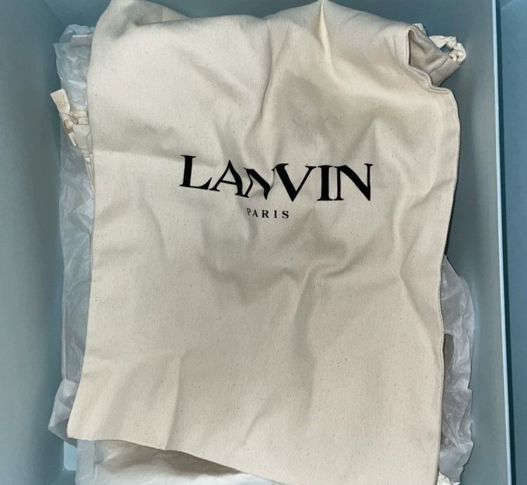 Gallery Dpet Lanvin Printed Curb Sneakers