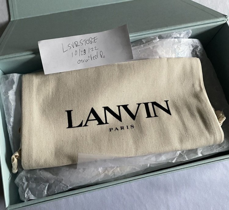 Gd Lanvin Melted Paint Sneaker 43