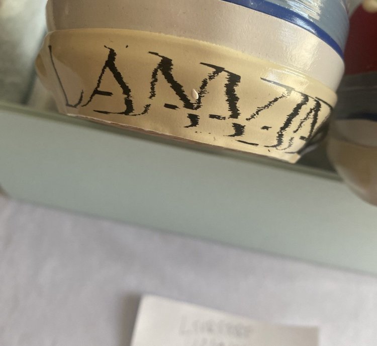Gd Lanvin Melted Paint Sneaker 43