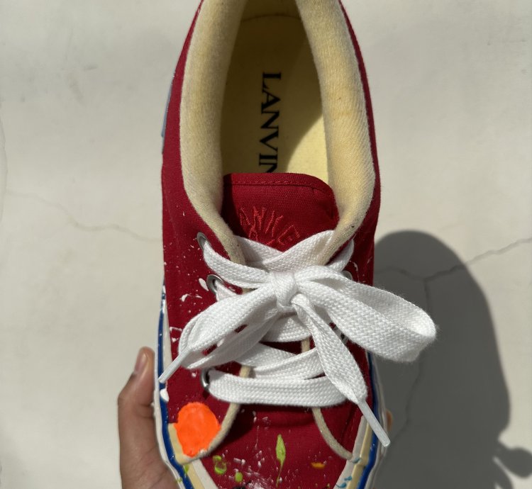 Gd Lanvin Melted Sneakers