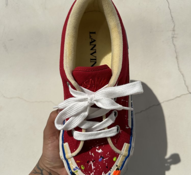 Gd Lanvin Melted Sneakers
