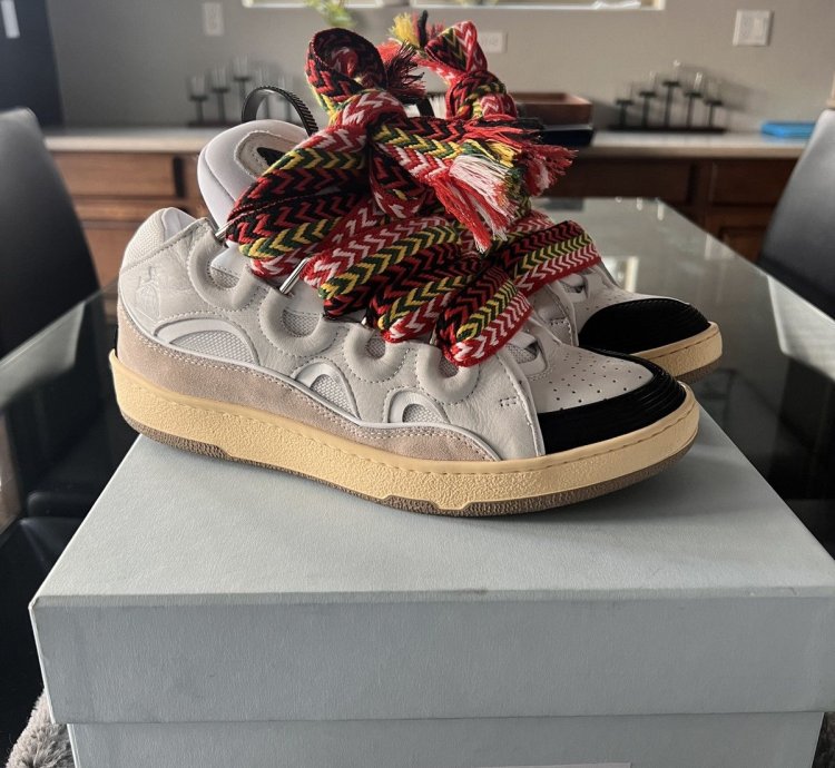 Lanvin - White Curb Sneaker
