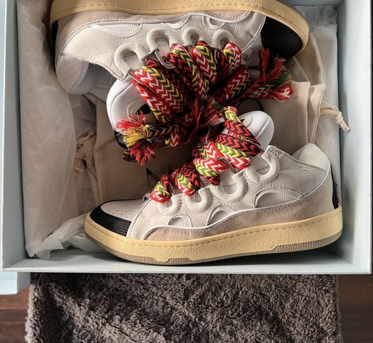 Lanvin - White Curb Sneaker