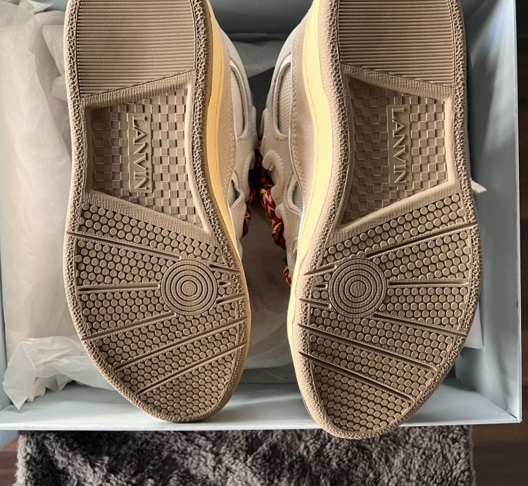 Lanvin - White Curb Sneaker