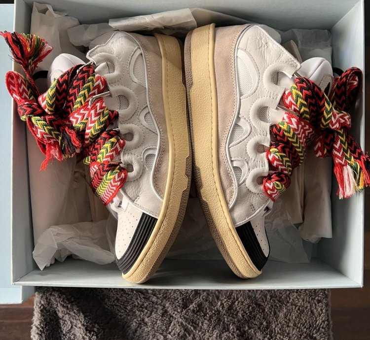 Lanvin - White Curb Sneaker