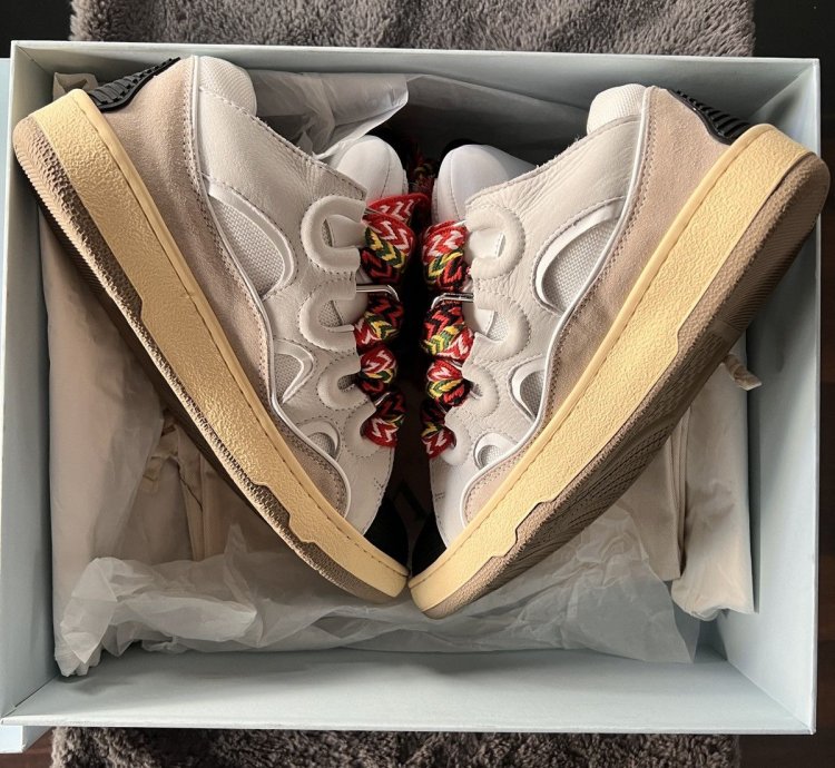 Lanvin - White Curb Sneaker