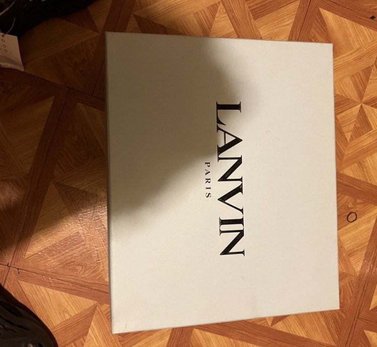 Lanvin Animal Print Cirb Skater Sneakers