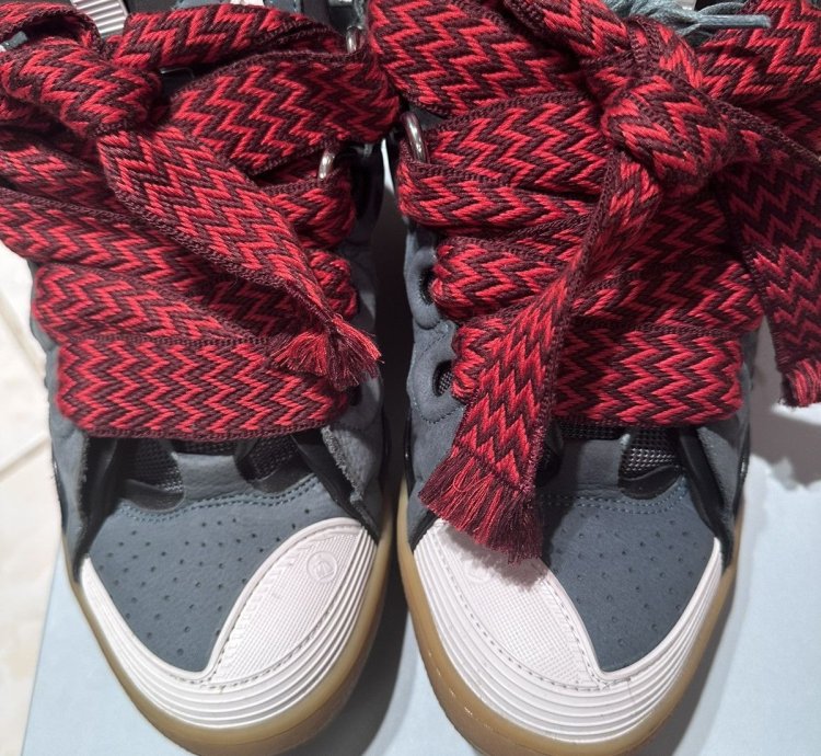 Lanvin Blue Curb Sneakers