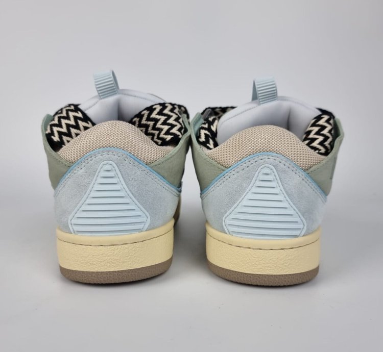 Lanvin Curb Blue Sneakers New Fw22 36