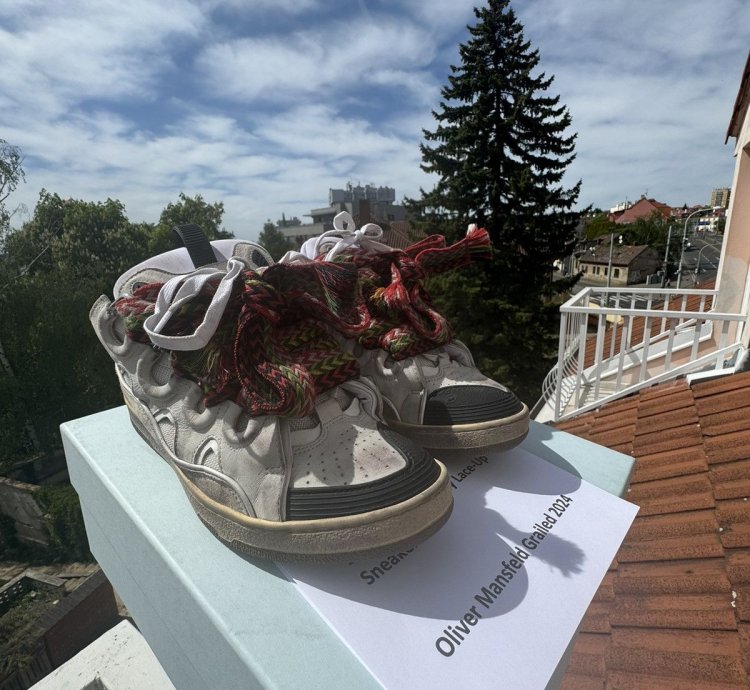 Lanvin Curb Chunky Lace-up Sneakers