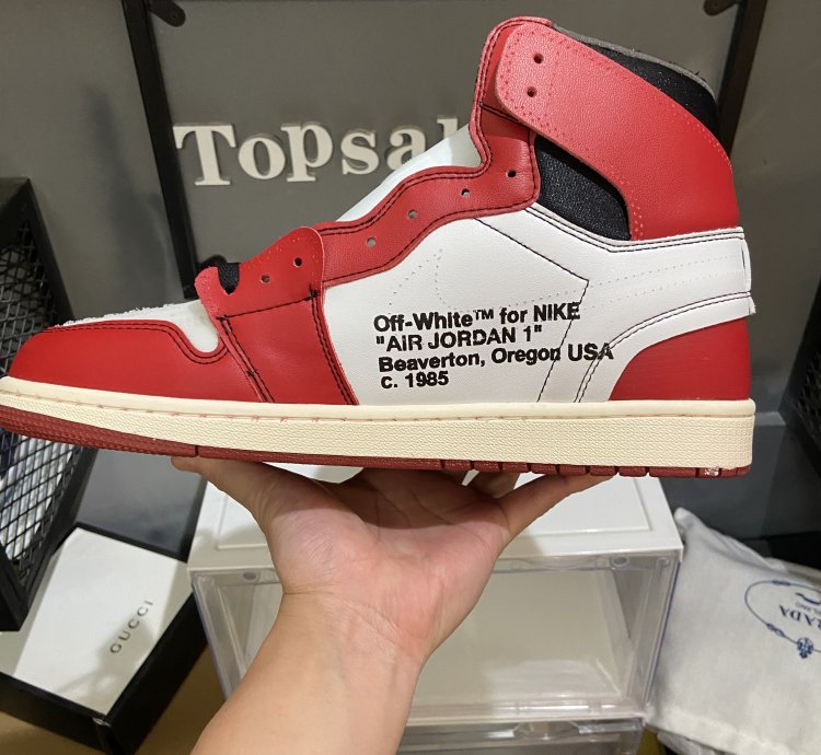 Jordan 1 Retro High Off-white Chicago Aa3834-101