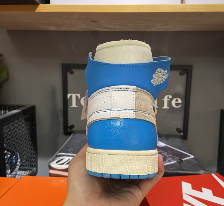 Jordan 1 Retro High Off-white University Blue Aq0818-148