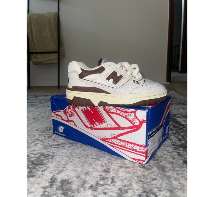 Aim Leon Dore New Balance 550 Brown