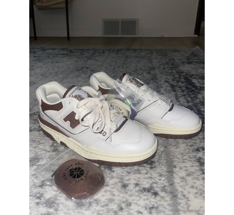 Aim Leon Dore New Balance 550 Brown