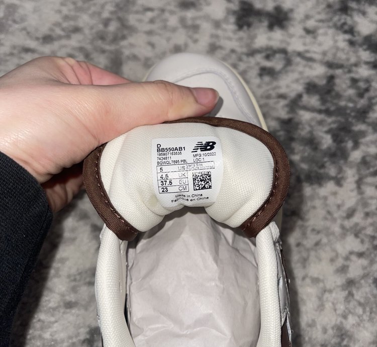 Aim Leon Dore New Balance 550 Brown