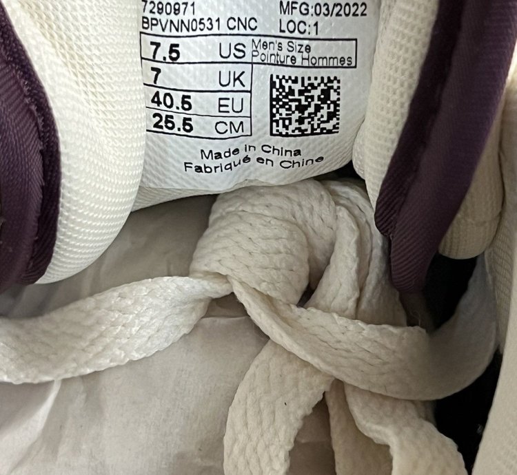 Aim Leon Dore New Balance 550 Purple Basketball Shoes