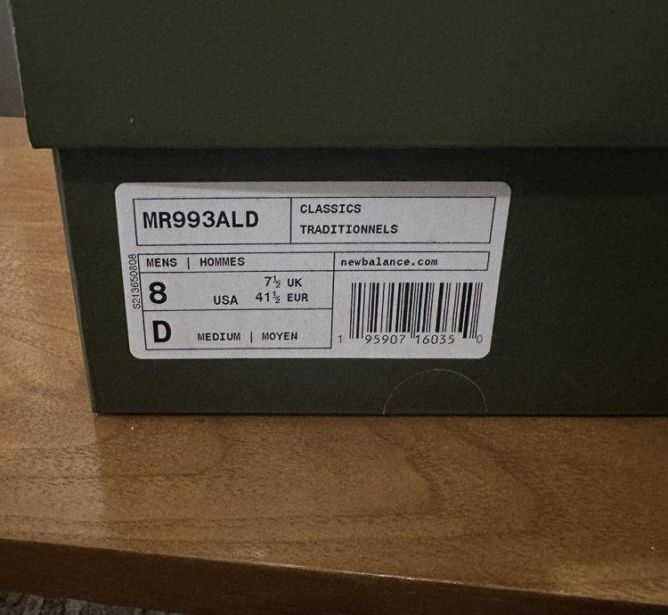 Aime Leon Dore New Balance 993 Beef And Broccoli