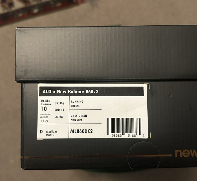 Ald New Balance 860v2