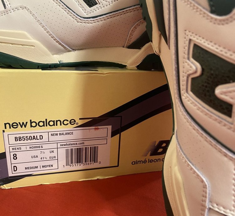 Alme Leon Dore New Balance 550 Evergreen