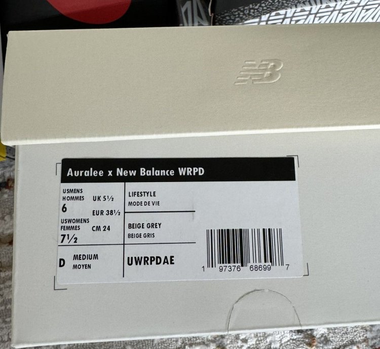 Auralee New Balance Wrpd Runner