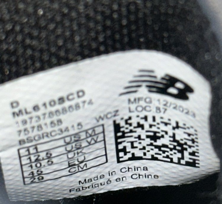 Cdg Homme Junya Watanabe New Balance 610 Shoelaceless