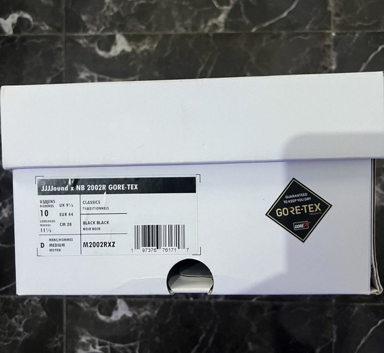 Jjjjound New Balance 2002r Gore-tex Charcoal