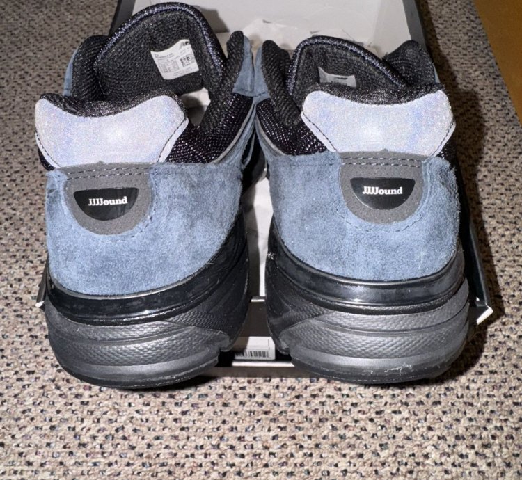 Jjjjound New Balance 990v4 Made In Usa- Navy